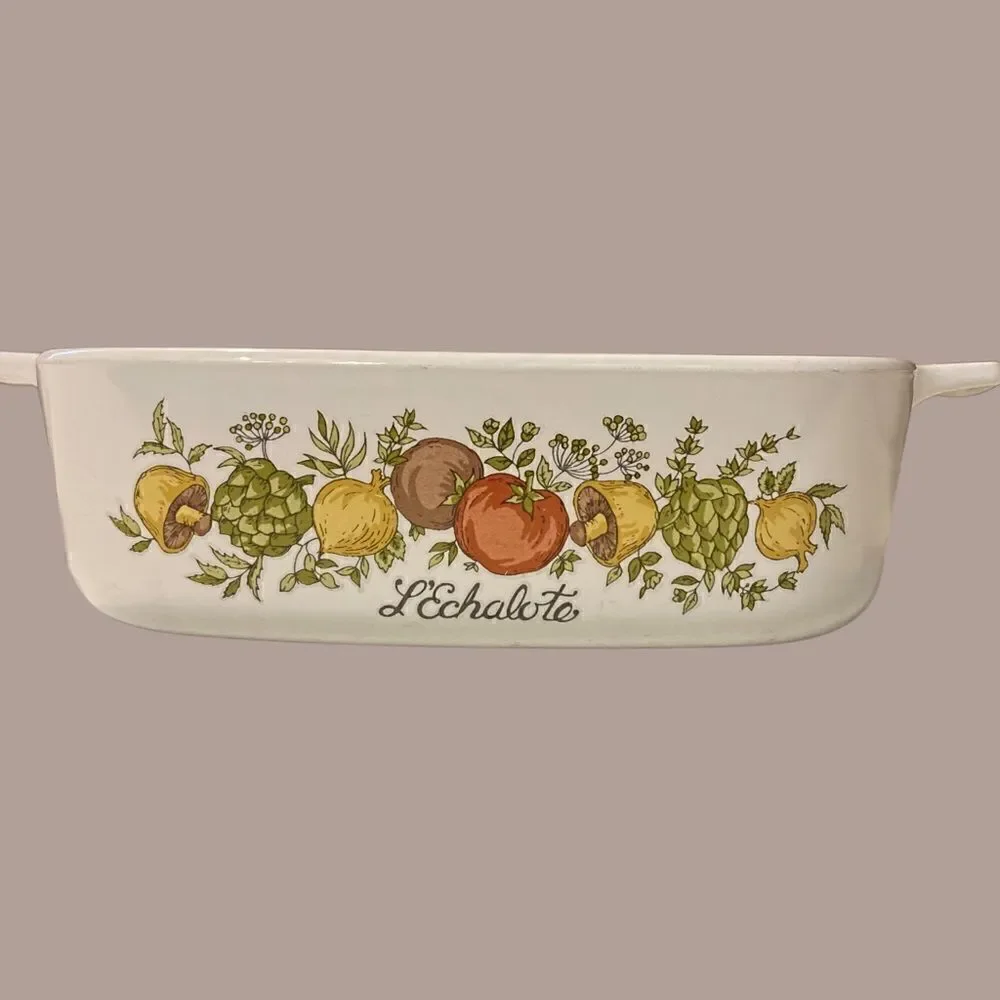 Vintage Spice O Life Corning Ware 1 Quart Casserole Dish
